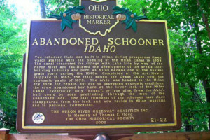 Abandoned Schooner Idaho - Erie County Ohio Historical Society
