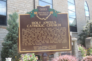 Holy Angels Catholic Church Marker - Erie County Ohio Historical Society