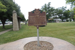 Old Homestead On The Lake Marker - Erie County Ohio Historical Society