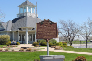 Old Main Street Marker - Erie County Ohio Historical Society