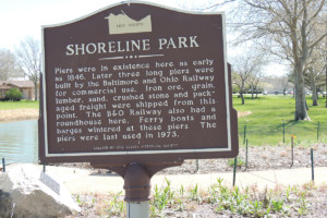 Shoreline Park Marker - Erie County Ohio Historical Society