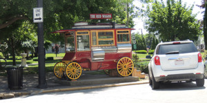 Red Popcorn Wagon - Erie County Ohio Historical Society