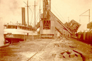 Jackson Street Pier - Erie County Ohio Historical Society
