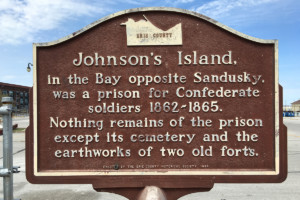 Johnson's Island Marker - Erie County Ohio Historical Society